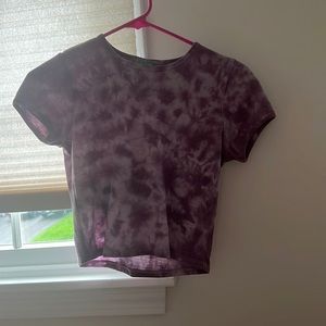 Tie dye short sleeve